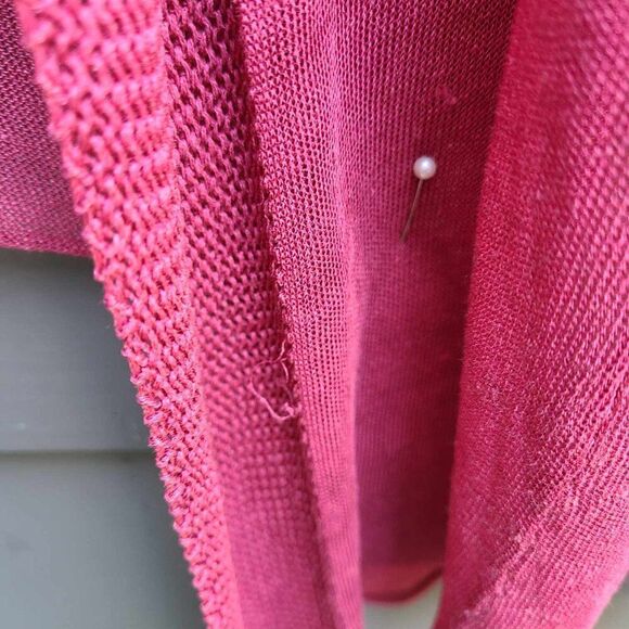 Eileen Fisher Rust  Linen Blend Cardigan Sweater size XL - Picture 7 of 16